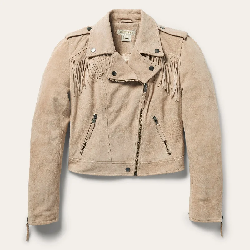 Premium Suede Moto Jacket