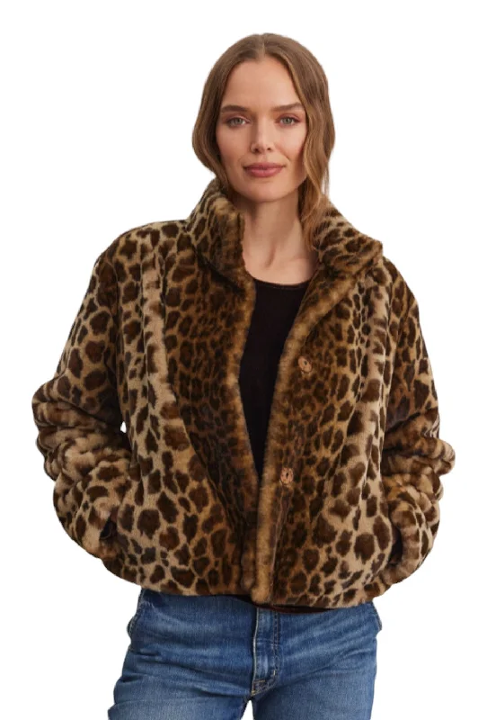 Valli Jacket - Animal Print