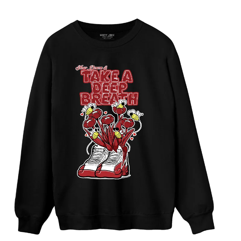Cozy women’s clothing for the colder months NastyJamz Cherry 12s Sweatshirt Match Bee Sneaker Cozy women’s clothing for the colder months NastyJamz Cherry 12s Sweatshirt Match Bee Sneaker