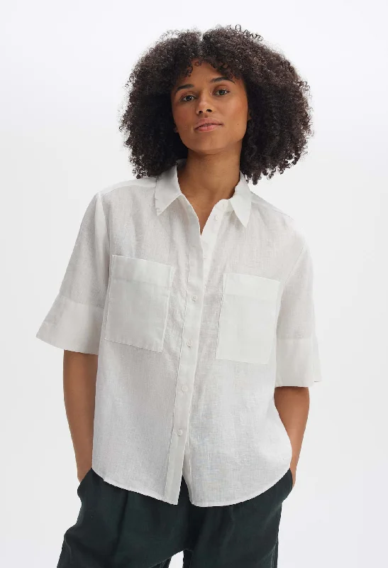 Stylish and comfortable outfits for women   Filalia Linen Blouse