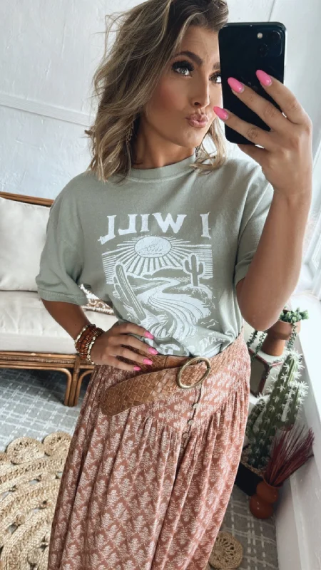 Make A Way Oversized Graphic Tee, Green