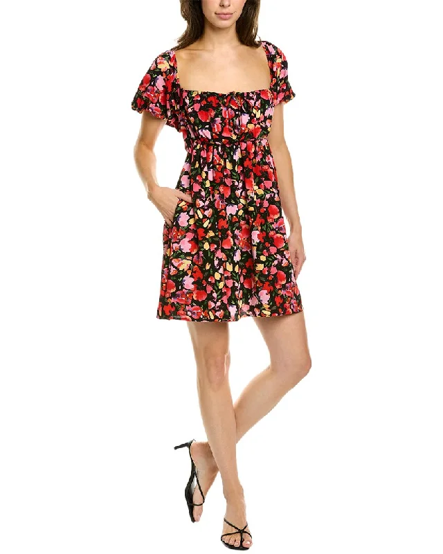 Bold and sophisticated looks for every woman   BCBGeneration Puff Sleeve Babydoll Dress