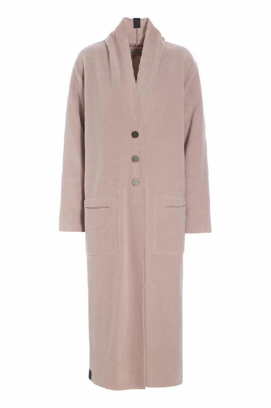 Feminine and fashionable clothing for every wardrobe   LONG CARDIGAN - 7162 - NUDE